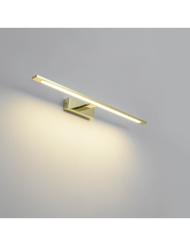 Light Prestige Isla kinkiet złoty duzy z IP44 3000K LED złoty GS-LWB-20W/3 GOLD Light Prestige Isla kinkiet złoty duzy z IP44 3000K LED złoty GS-LWB-20W/3 GOLD