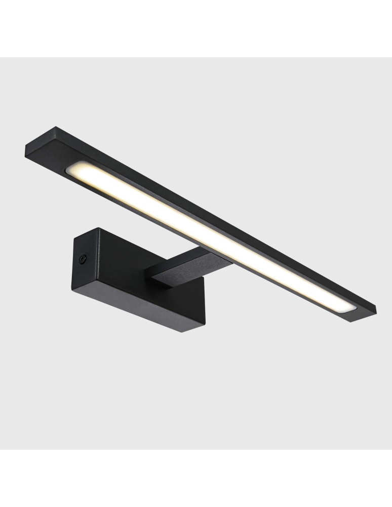 Light Prestige Isla kinkiet czarny średni z IP44 3000K LED czarny GS-LWB-12W/3 BK Light Prestige Isla kinkiet czarny średni z IP44 3000K LED czarny GS-LWB-12W/3 BK