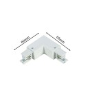 Light Prestige Łącznik L 3F lewy biały LP-552/3F L WH Light Prestige Łącznik L 3F lewy biały LP-552/3F L WH