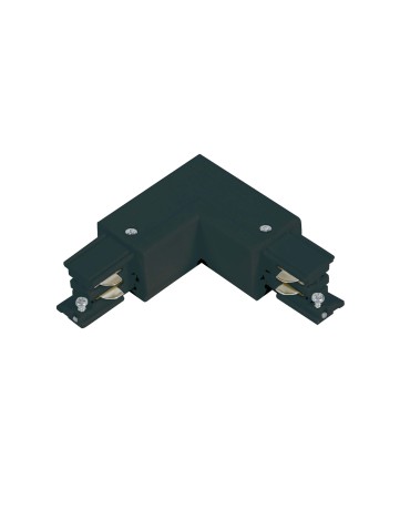 Light Prestige Łącznik L 3F lewy czarny  LP-552/3F L BK