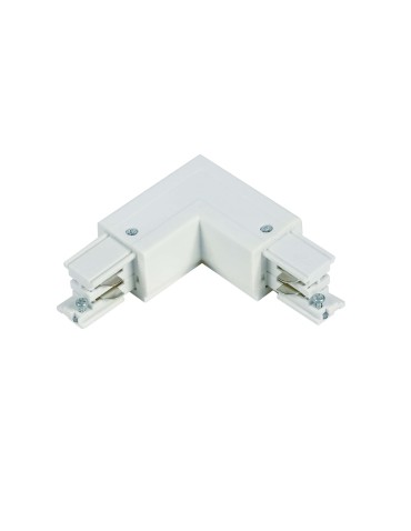 Light Prestige Łącznik L 3F prawy biały  LP-552/3F R WH