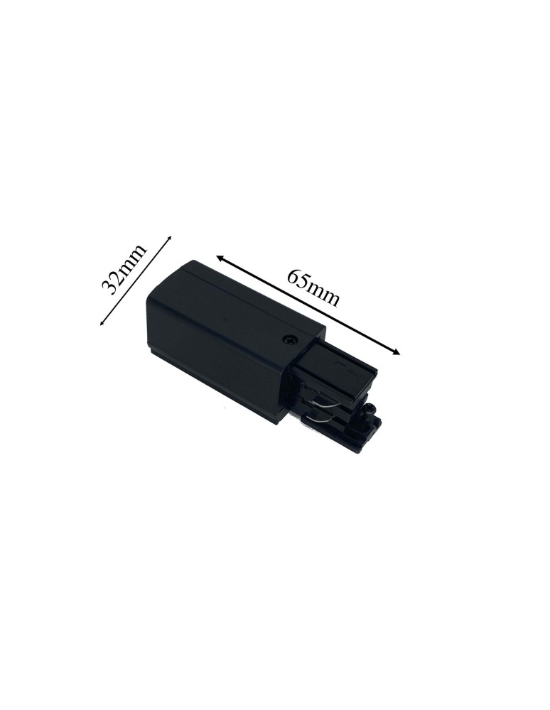 Light Prestige Zasilanie końcowe 3F czarne  LP-555/3F BK