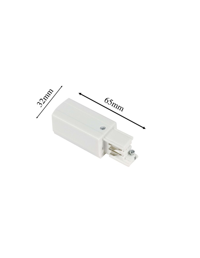 Light Prestige Zasilanie końcowe 3F białe  LP-555/3F WH Light Prestige Zasilanie końcowe 3F białe  LP-555/3F WH