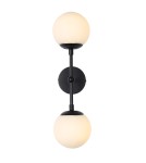 Light Prestige Dorado kinkiet 2 czarny L 2xG9 Czarny Light Prestige Dorado kinkiet 2 czarny L 2xG9 Czarny