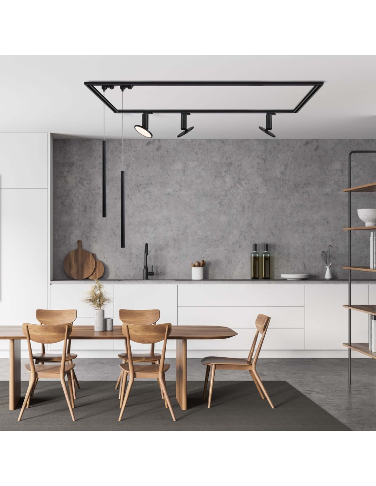 Light Prestige Lungo 1 czarna wisząca do szynoprzewodu 1F LP-894/1P BK 1F 1xG9 czarny Light Prestige Lungo 1 czarna wisząca do szynoprzewodu 1F LP-894/1P BK 1F 1xG9 czarny