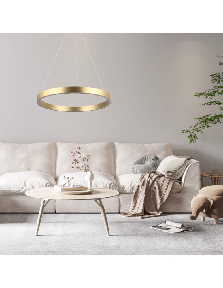 Light Prestige Midway lampa wisząca mała złota Triangle LP-033/1P S GD Triangle 1xLED Złoty Light Prestige Midway lampa wisząca mała złota Triangle LP-033/1P S GD Triangle 1xLED Złoty
