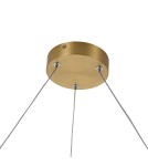 Light Prestige Midway lampa wisząca mała złota Triangle LP-033/1P S GD Triangle 1xLED Złoty Light Prestige Midway lampa wisząca mała złota Triangle LP-033/1P S GD Triangle 1xLED Złoty