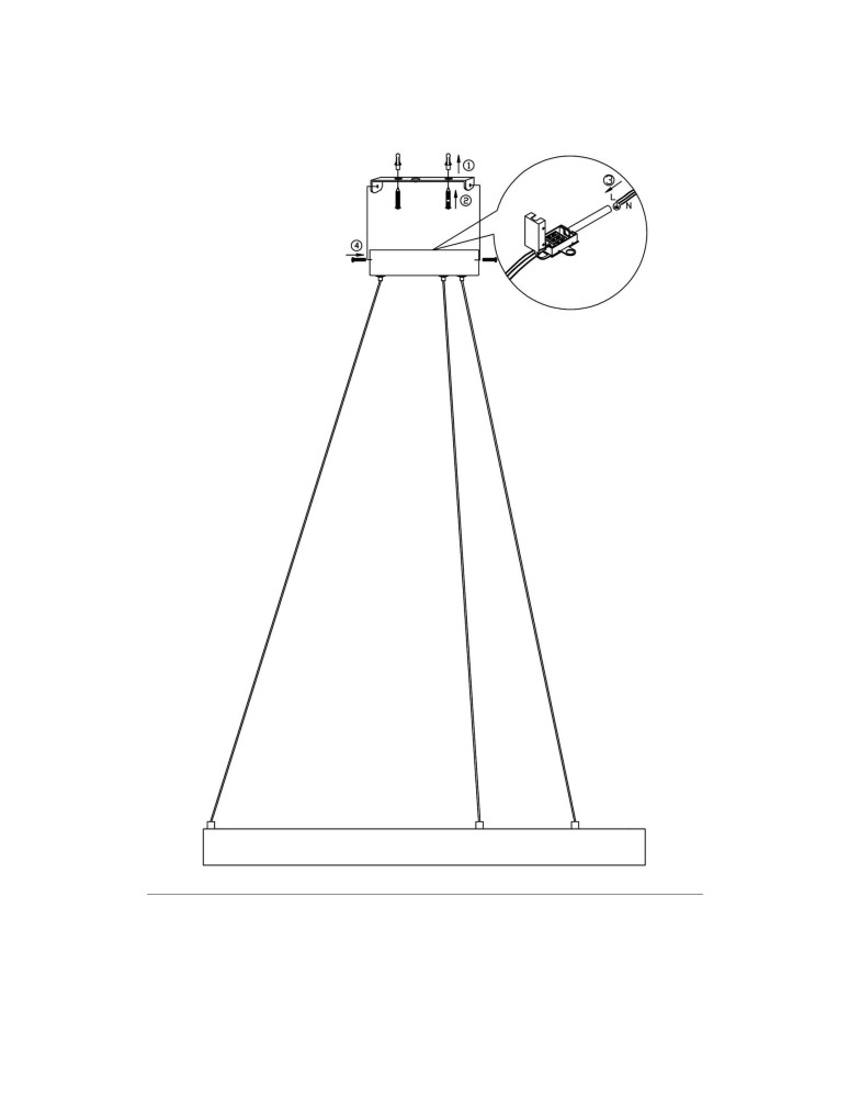 Light Prestige Midway lampa wisząca mała złota Triangle LP-033/1P S GD Triangle 1xLED Złoty Light Prestige Midway lampa wisząca mała złota Triangle LP-033/1P S GD Triangle 1xLED Złoty