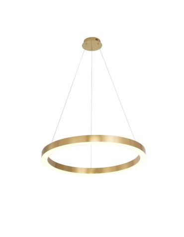 Light Prestige Midway Lampa wisząca LED 1x30W złoty błyszczący LP-033/1P L GD Shiny