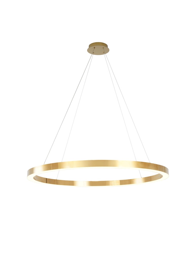 Light Prestige Midway Lampa wisząca LED 1x65W złoty błyszczący LP-033/1P XL GD Shiny Light Prestige Midway Lampa wisząca LED 1x65W złoty błyszczący LP-033/1P XL GD Shiny