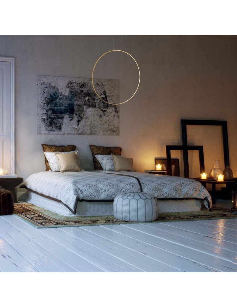 Light Prestige Mirror wisząca duża złota 1xLED IP44 złoty LP-999/1P L GD Light Prestige Mirror wisząca duża złota 1xLED IP44 złoty LP-999/1P L GD
