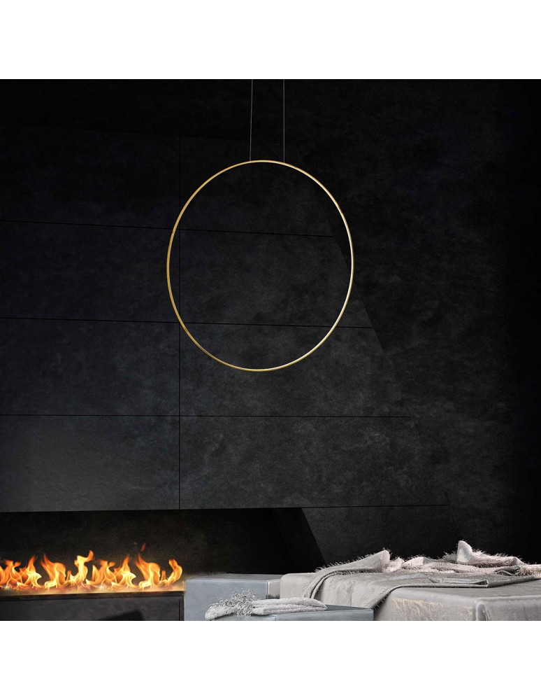 Light Prestige Mirror wisząca duża złota 1xLED IP44 złoty LP-999/1P L GD Light Prestige Mirror wisząca duża złota 1xLED IP44 złoty LP-999/1P L GD