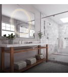 Light Prestige Mirror wisząca duża złota 1xLED IP44 złoty LP-999/1P L GD Light Prestige Mirror wisząca duża złota 1xLED IP44 złoty LP-999/1P L GD