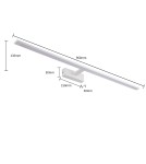 Light Prestige Kinkiet Isla XXL 4000K 1xLED biały IP44 GS-LWB-32W WH Light Prestige Kinkiet Isla XXL 4000K 1xLED biały IP44 GS-LWB-32W WH