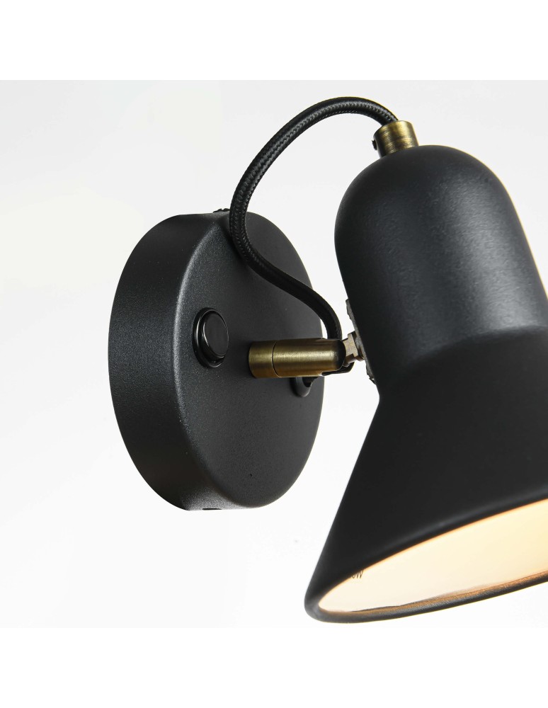 Light Prestige Astama kinkiet czarny E27 czarny LP-1122/1W BK Light Prestige Astama kinkiet czarny E27 czarny LP-1122/1W BK