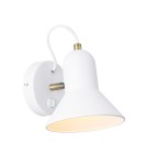 Light Prestige Astama kinkiet biały E27 biały LP-1122/1W WH Light Prestige Astama kinkiet biały E27 biały LP-1122/1W WH