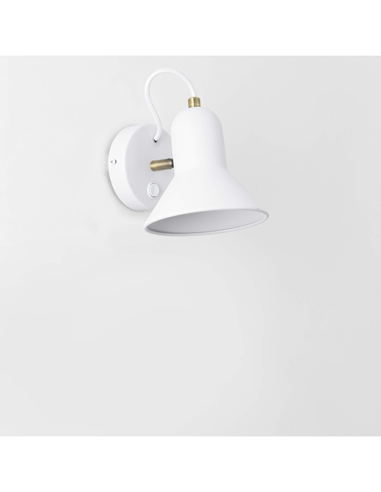 Light Prestige Astama kinkiet biały E27 biały LP-1122/1W WH Light Prestige Astama kinkiet biały E27 biały LP-1122/1W WH