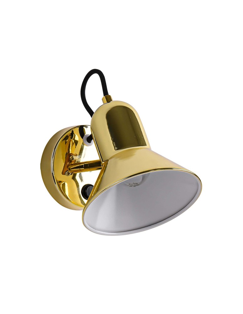 Light Prestige Astama kinkiet złoty E27 złoty LP-1122/1W GD