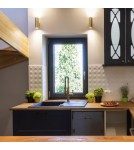 Kinkiety minimalistyczne - Light Prestige Torre kinkiet czarny GU10 czarny LP-108/1W BK - product 2