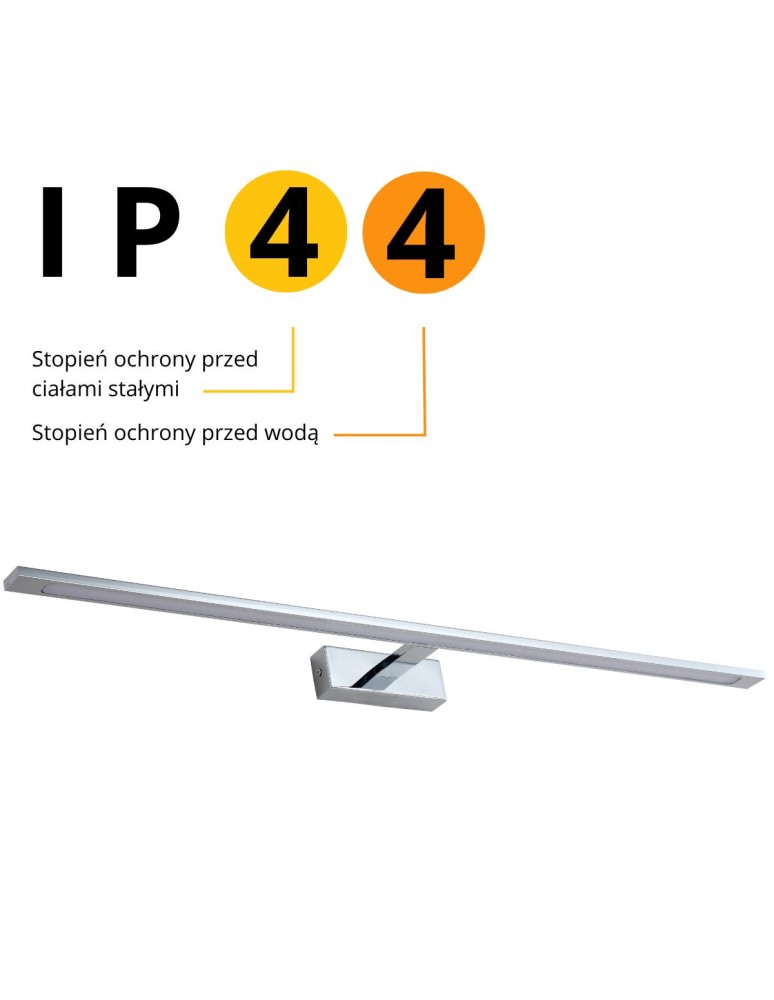 Light Prestige Kinkiet Isla duży 1xLED chrom IP44 GS-LWB-20W CH CCT Light Prestige Kinkiet Isla duży 1xLED chrom IP44 GS-LWB-20W CH CCT