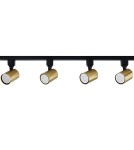 Light Prestige Snow SET 1F złoty LP-737 GD SET 4xGU10 czarny/złoty Light Prestige Snow SET 1F złoty LP-737 GD SET 4xGU10 czarny/złoty