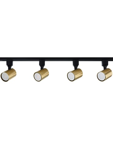 Light Prestige Snow SET 1F złoty LP-737 GD SET 4xGU10 czarny/złoty