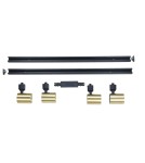 Light Prestige Snow SET 1F złoty LP-737 GD SET 4xGU10 czarny/złoty Light Prestige Snow SET 1F złoty LP-737 GD SET 4xGU10 czarny/złoty