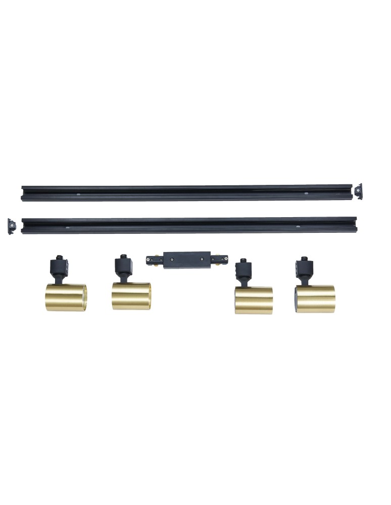 Light Prestige Snow SET 1F złoty LP-737 GD SET 4xGU10 czarny/złoty Light Prestige Snow SET 1F złoty LP-737 GD SET 4xGU10 czarny/złoty