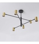 Light Prestige Snow 6 złoty xGU10 Złoty/Czarny LP-731/6P GD Light Prestige Snow 6 złoty xGU10 Złoty/Czarny LP-731/6P GD