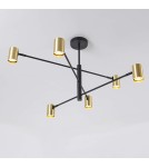 Light Prestige Snow 6 złoty xGU10 Złoty/Czarny LP-731/6P GD Light Prestige Snow 6 złoty xGU10 Złoty/Czarny LP-731/6P GD