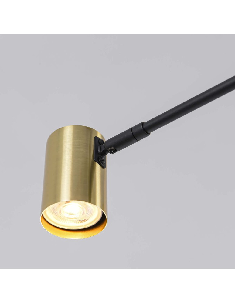 Light Prestige Snow 6 złoty xGU10 Złoty/Czarny LP-731/6P GD Light Prestige Snow 6 złoty xGU10 Złoty/Czarny LP-731/6P GD