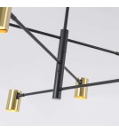 Light Prestige Snow 6 złoty xGU10 Złoty/Czarny LP-731/6P GD Light Prestige Snow 6 złoty xGU10 Złoty/Czarny LP-731/6P GD