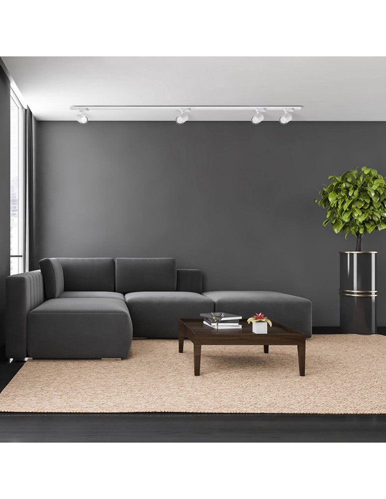 Light Prestige Snow System 3F GU10 4x50W biały LP-737 WH SET 3F Light Prestige Snow System 3F GU10 4x50W biały LP-737 WH SET 3F