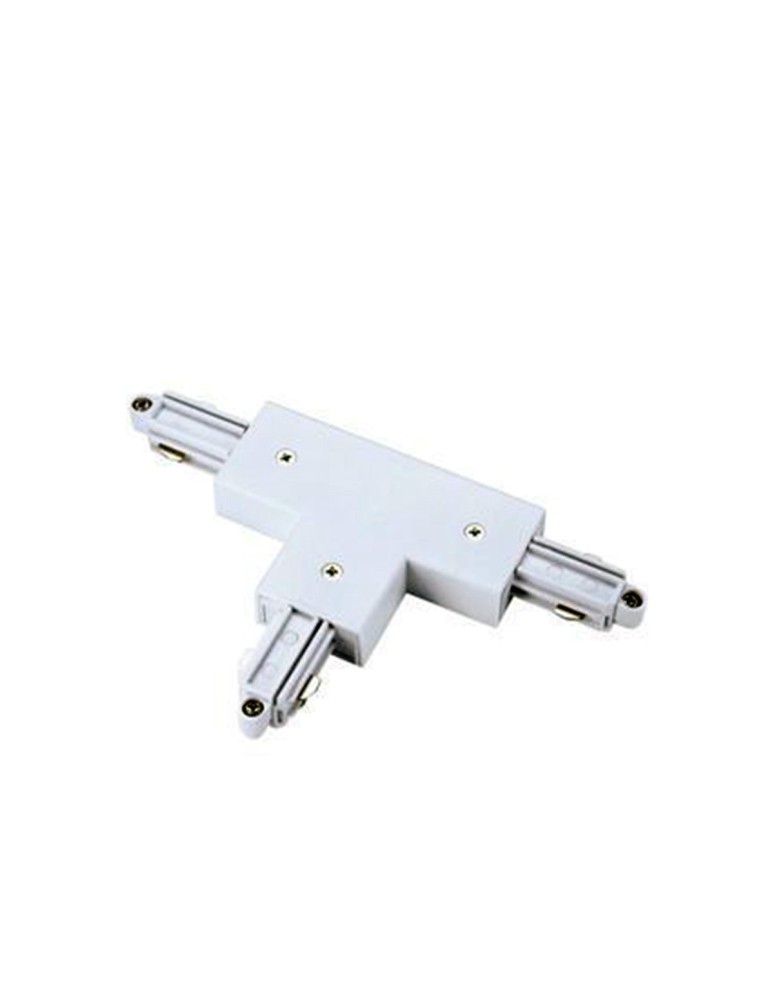 Light Prestige Łącznik T biały do szynoprzewodów 1F biały LP-553 WH