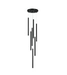 Light Prestige Lungo 7 czarna lampa wisząca LP-894/7P BK 7xG9 czarny Light Prestige Lungo 7 czarna lampa wisząca LP-894/7P BK 7xG9 czarny