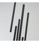Light Prestige Lungo 7 czarna lampa wisząca LP-894/7P BK 7xG9 czarny Light Prestige Lungo 7 czarna lampa wisząca LP-894/7P BK 7xG9 czarny