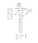 Light Prestige Lungo 7 czarna lampa wisząca LP-894/7P BK 7xG9 czarny Light Prestige Lungo 7 czarna lampa wisząca LP-894/7P BK 7xG9 czarny