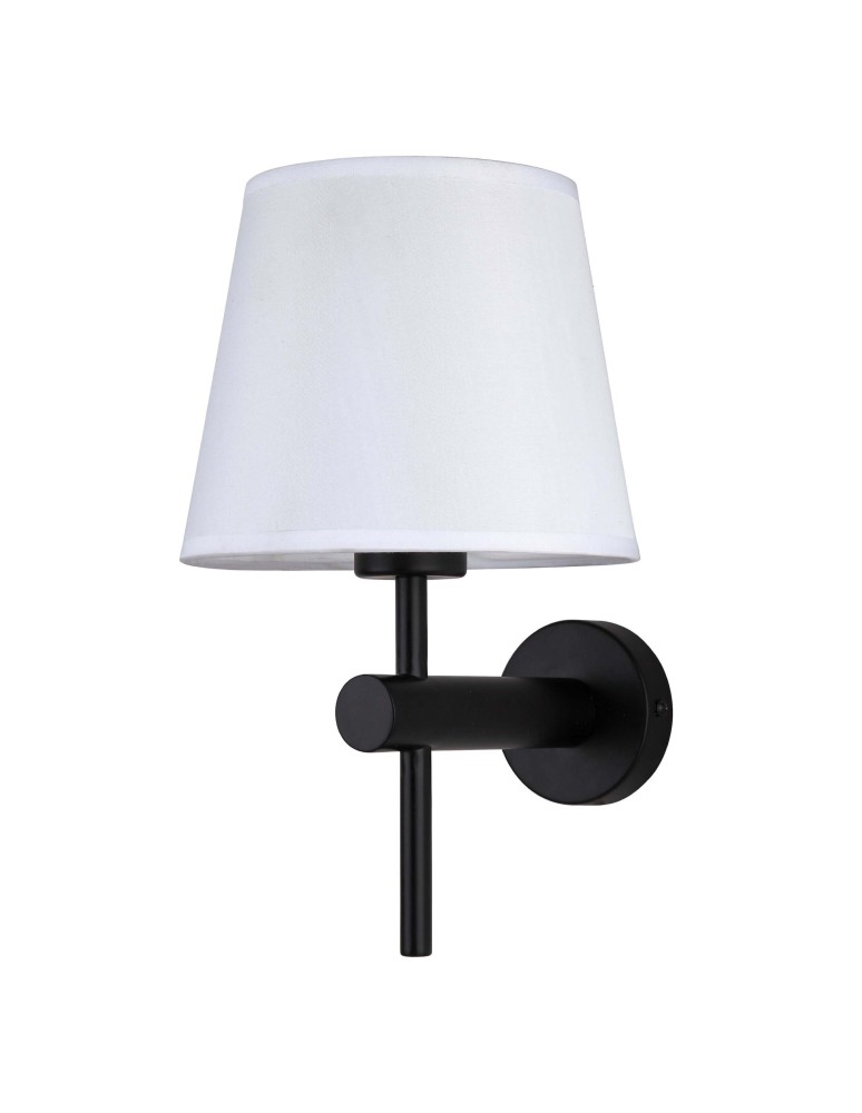 Light Prestige Tivoli kinkiet czarny E27 czarny / biały LP-1133/1W BK Light Prestige Tivoli kinkiet czarny E27 czarny / biały LP-1133/1W BK