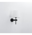 Light Prestige Tivoli kinkiet czarny E27 czarny / biały LP-1133/1W BK Light Prestige Tivoli kinkiet czarny E27 czarny / biały LP-1133/1W BK