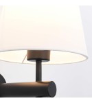 Light Prestige Tivoli kinkiet czarny E27 czarny / biały LP-1133/1W BK Light Prestige Tivoli kinkiet czarny E27 czarny / biały LP-1133/1W BK