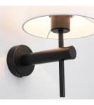 Light Prestige Tivoli kinkiet czarny E27 czarny / biały LP-1133/1W BK Light Prestige Tivoli kinkiet czarny E27 czarny / biały LP-1133/1W BK