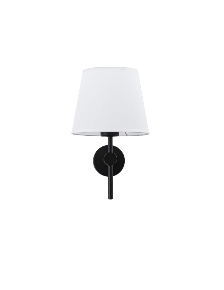 Light Prestige Tivoli kinkiet czarny E27 czarny / biały LP-1133/1W BK Light Prestige Tivoli kinkiet czarny E27 czarny / biały LP-1133/1W BK