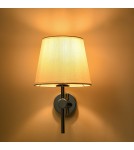 Light Prestige Tivoli kinkiet chrom E27 srebnry/biały LP-1133/1W CH Light Prestige Tivoli kinkiet chrom E27 srebnry/biały LP-1133/1W CH