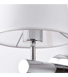 Light Prestige Tivoli kinkiet chrom E27 srebnry/biały LP-1133/1W CH Light Prestige Tivoli kinkiet chrom E27 srebnry/biały LP-1133/1W CH