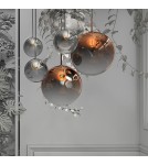 Light Prestige Palla wisząca chrom E27 srebrny/transparentny LP-2844/1P CH Light Prestige Palla wisząca chrom E27 srebrny/transparentny LP-2844/1P CH