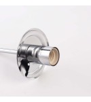 Light Prestige Palla wisząca chrom E27 srebrny/transparentny LP-2844/1P CH Light Prestige Palla wisząca chrom E27 srebrny/transparentny LP-2844/1P CH