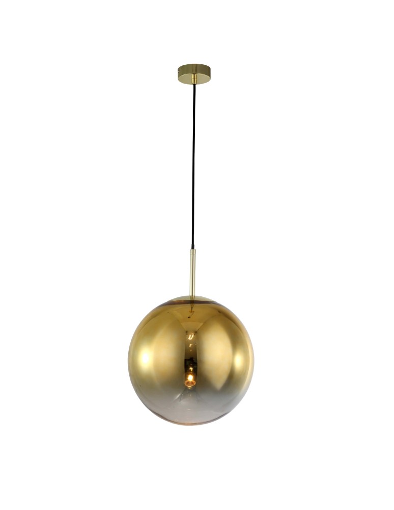 Light Prestige Palla wisząca złota E27 złoty/transparentny LP-2844/1P GD