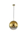 Light Prestige Palla wisząca złota E27 złoty/transparentny LP-2844/1P GD