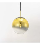 Lampy wiszące szklane - Light Prestige Palla wisząca złota E27 złoty/transparentny LP-2844/1P GD - product 6