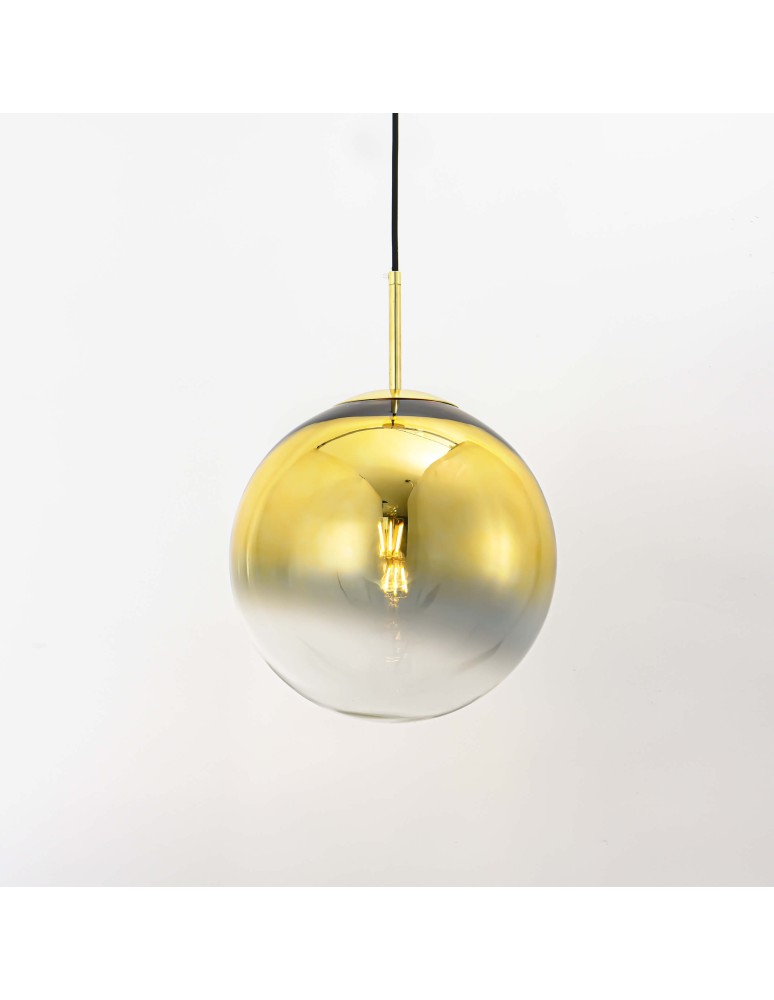 Light Prestige Palla wisząca złota E27 złoty/transparentny LP-2844/1P GD